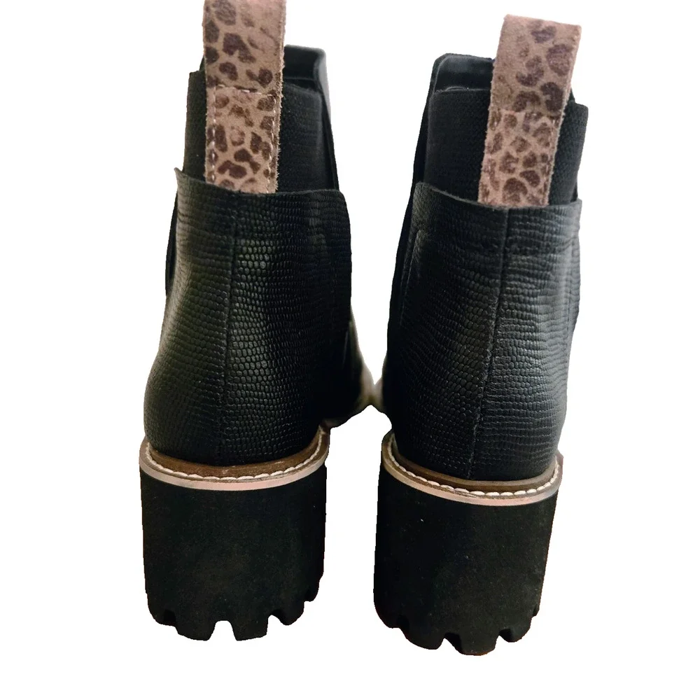 Dolce Vita Huey H2O Waterproof Black Bootie 8 - Picture 5 of 12